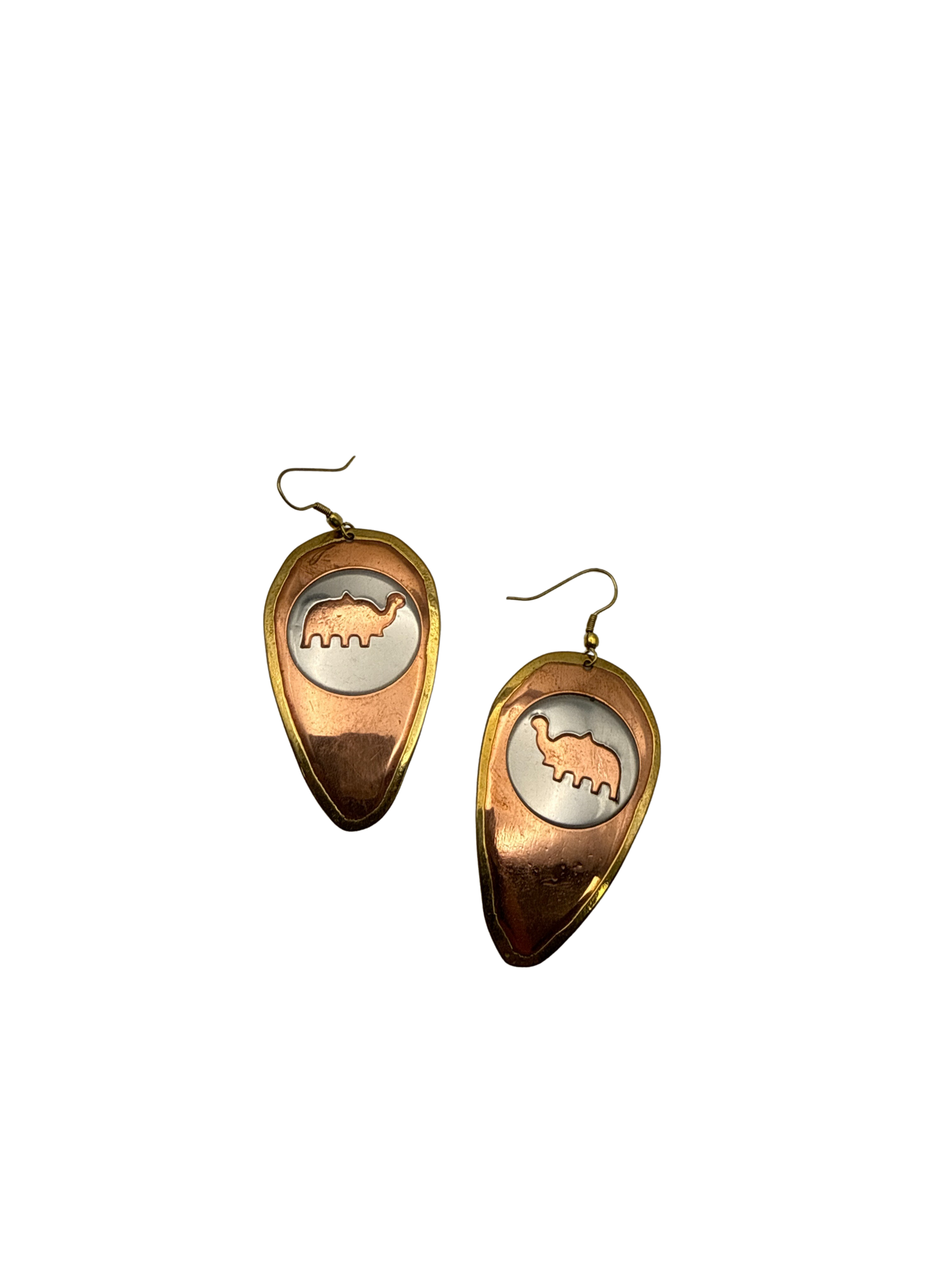 Boho Brass Earrings