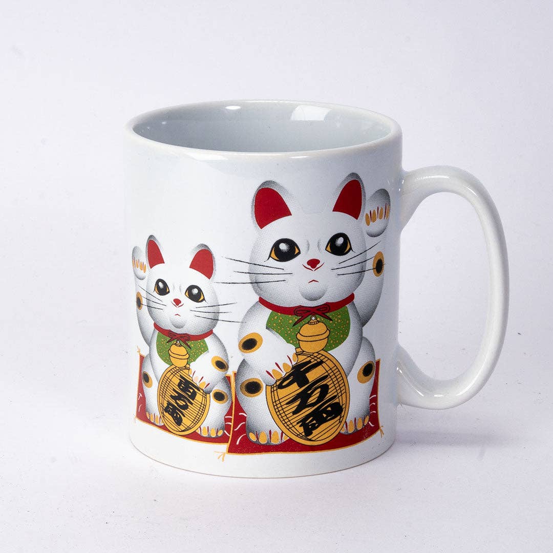 11oz 3.8"H Coffee/Tea Mug Maneki Neko JP (1/48)