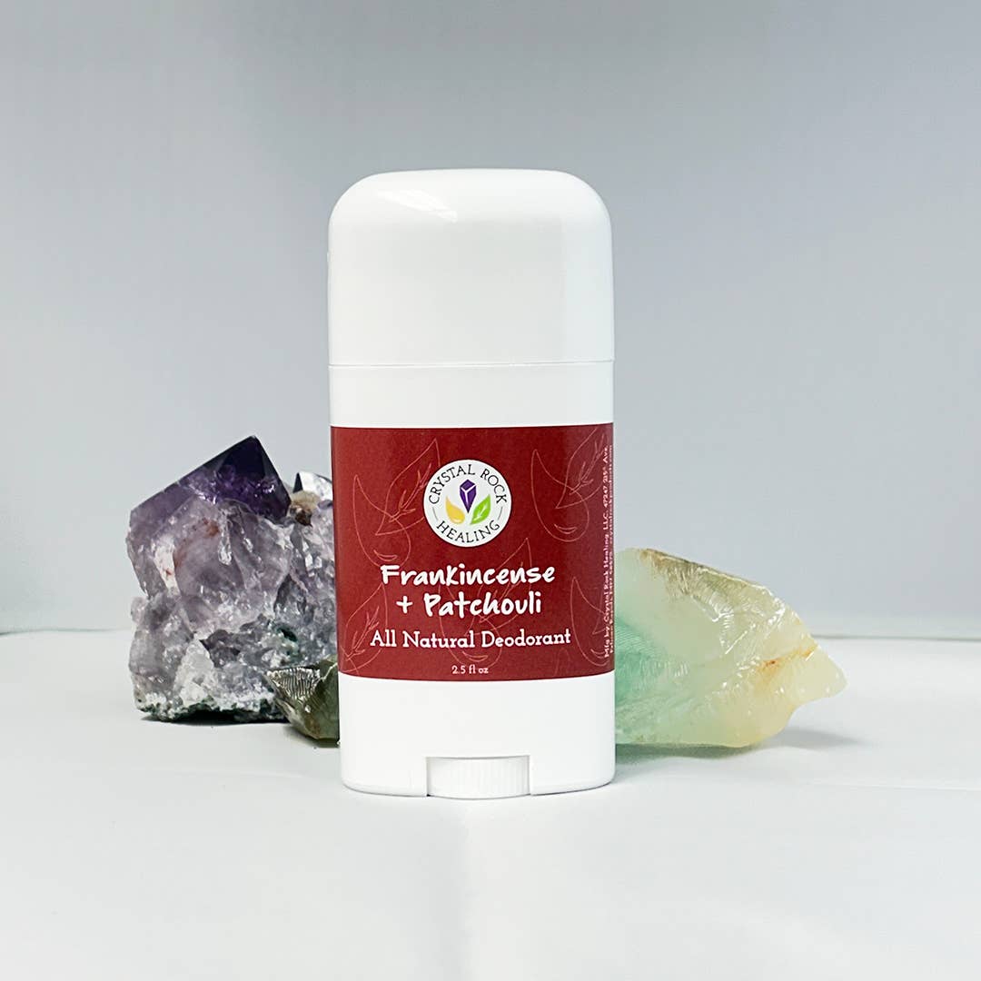 All Natural Deodorant- Frankincense & Patchouli 2.5oz