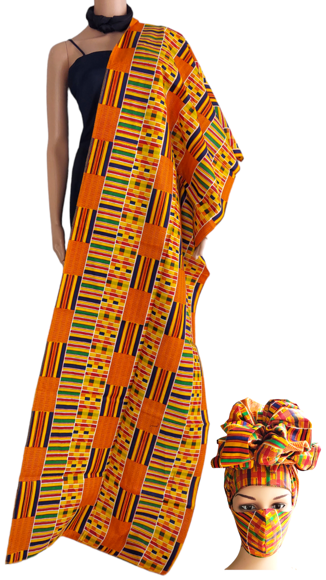 Scarf Headwrap/ African Print