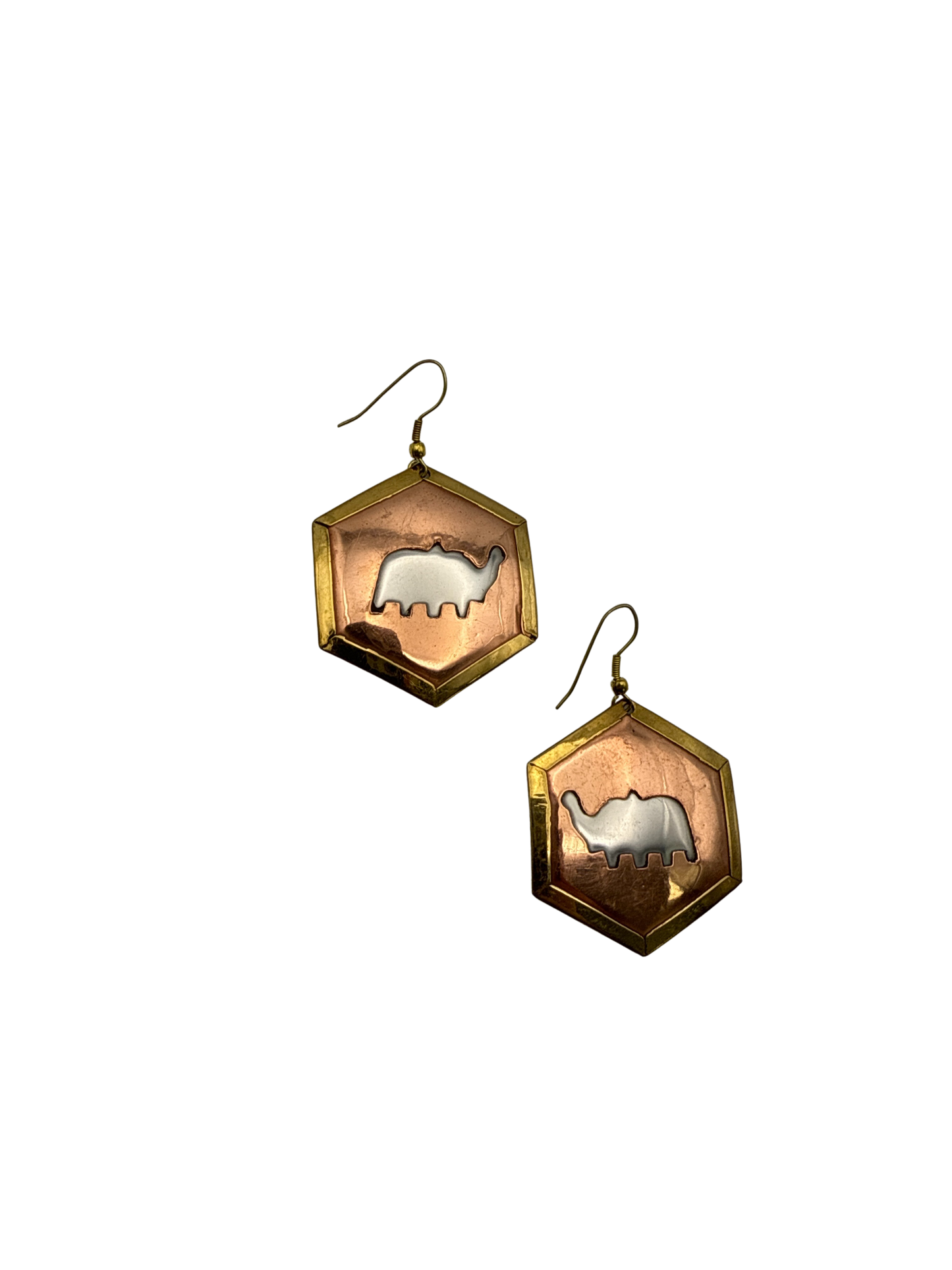 Boho Brass Earrings