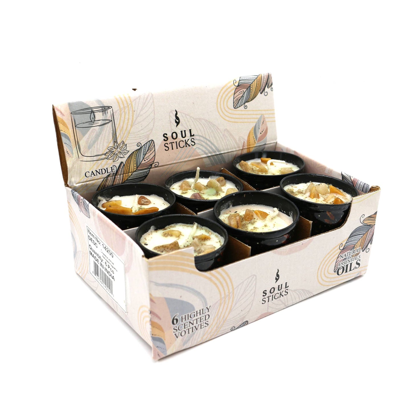 Moon Stages Scented Votive Candles (6)