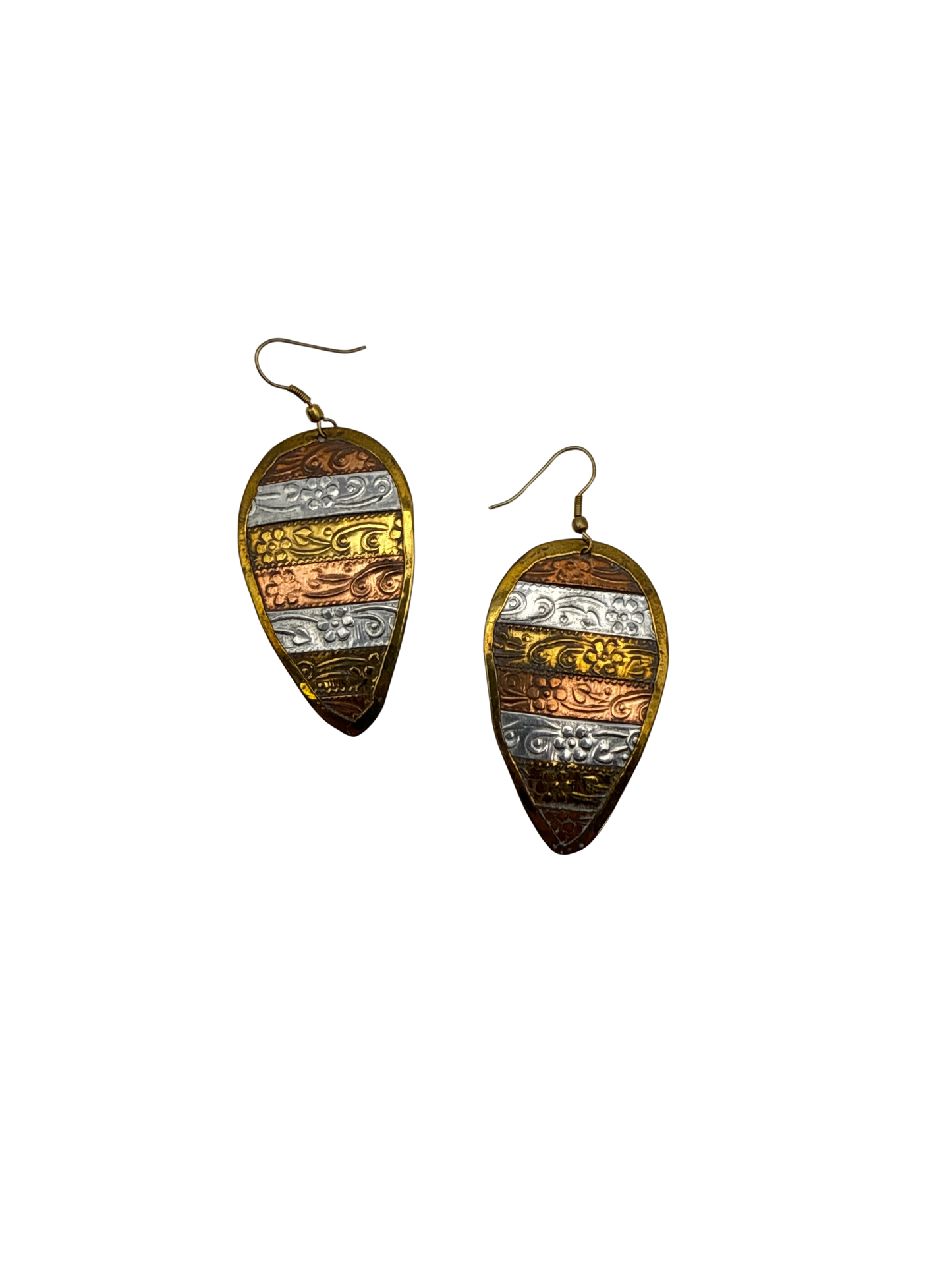 Boho Brass Earrings