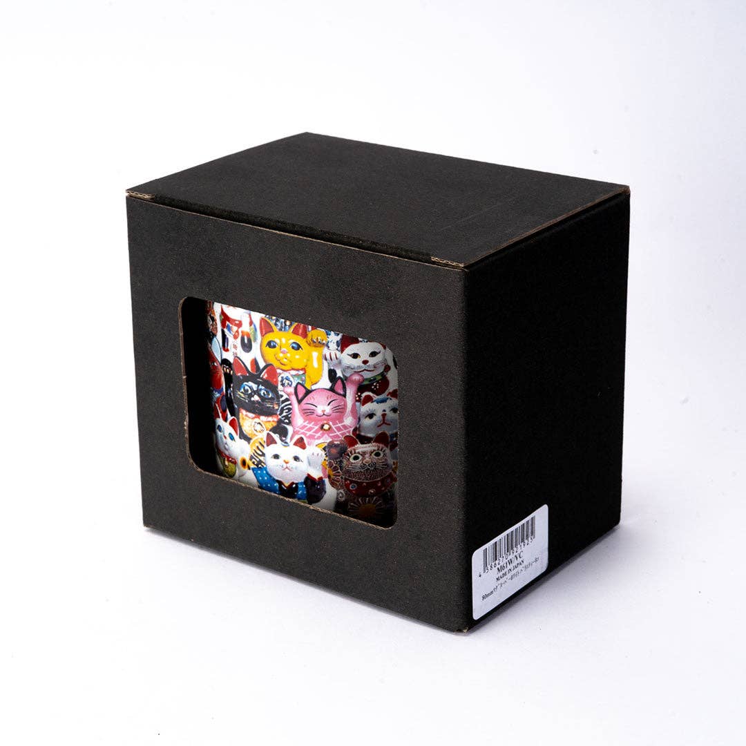 11oz 3.8"H Coffee/Tea Mug Maneki Neko Cats JP (1/48)