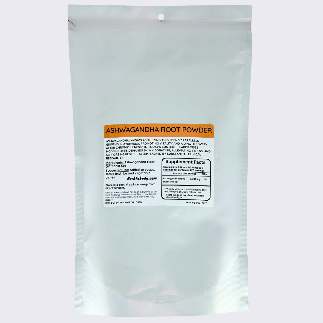 Ashwagandha root powder 1lb