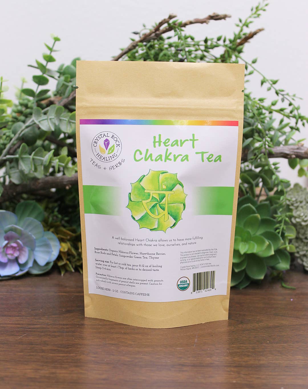 Heart Chakra Tea 2oz Organic