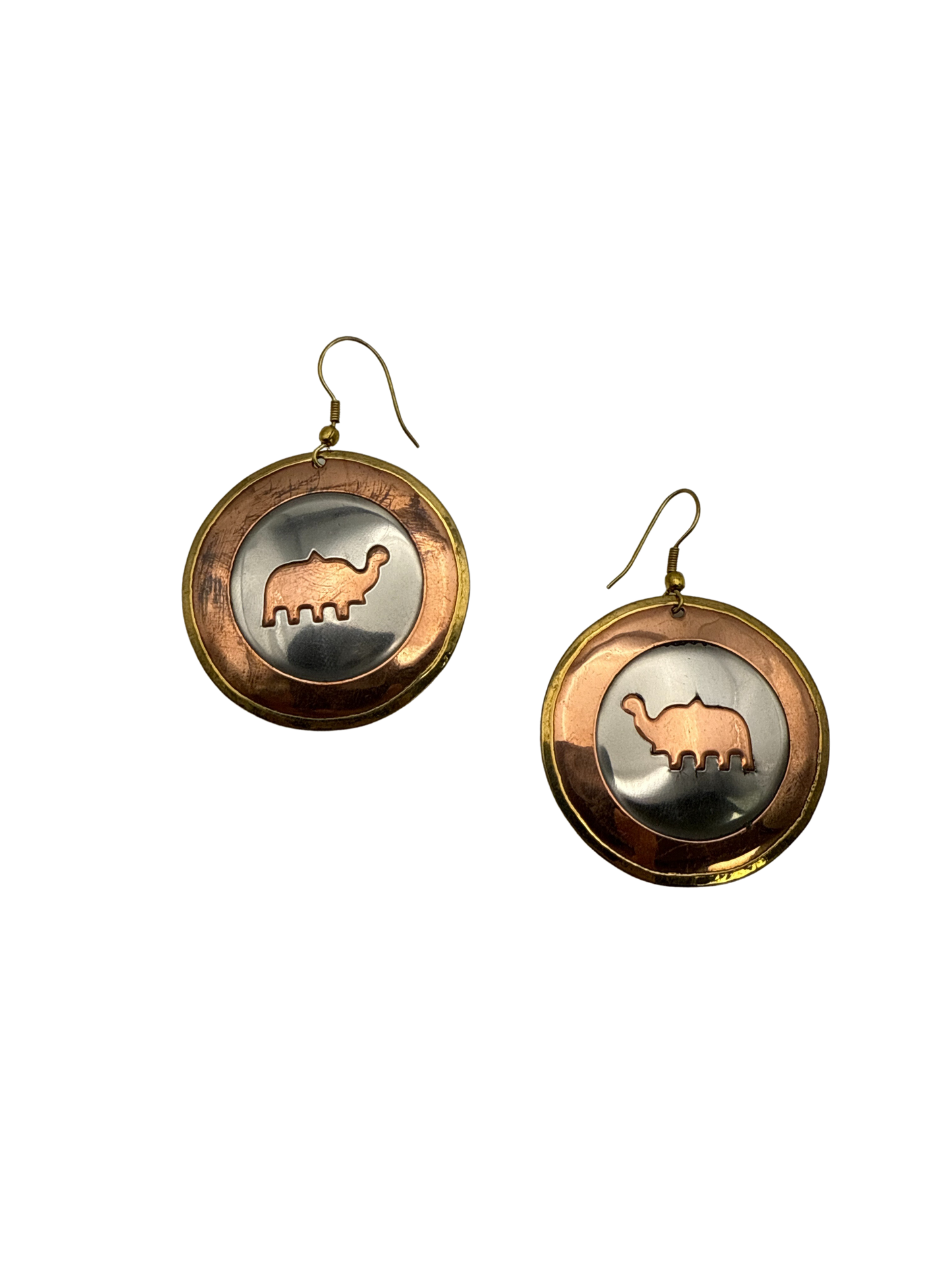 Boho Brass Earrings