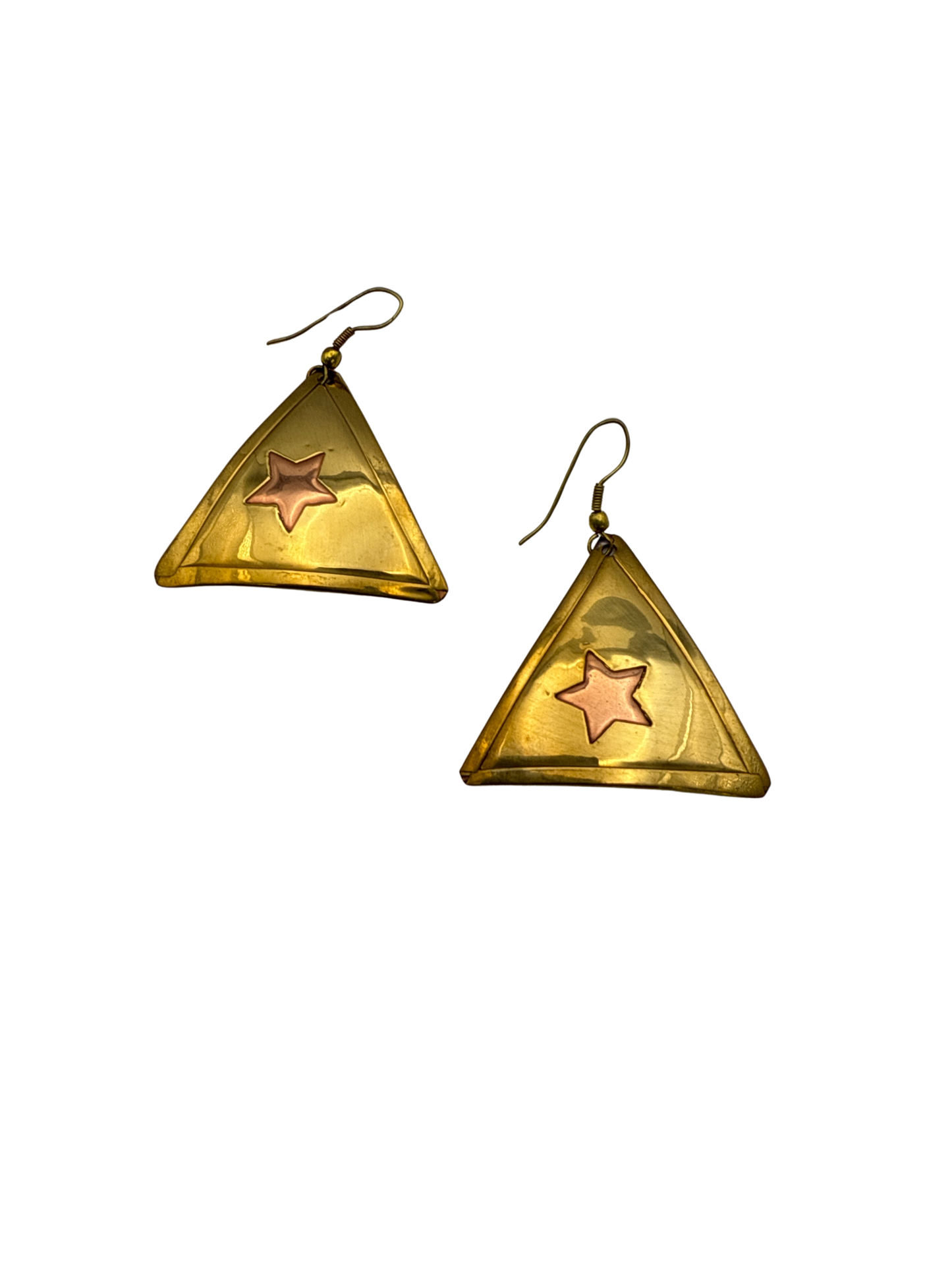 Boho Brass Earrings