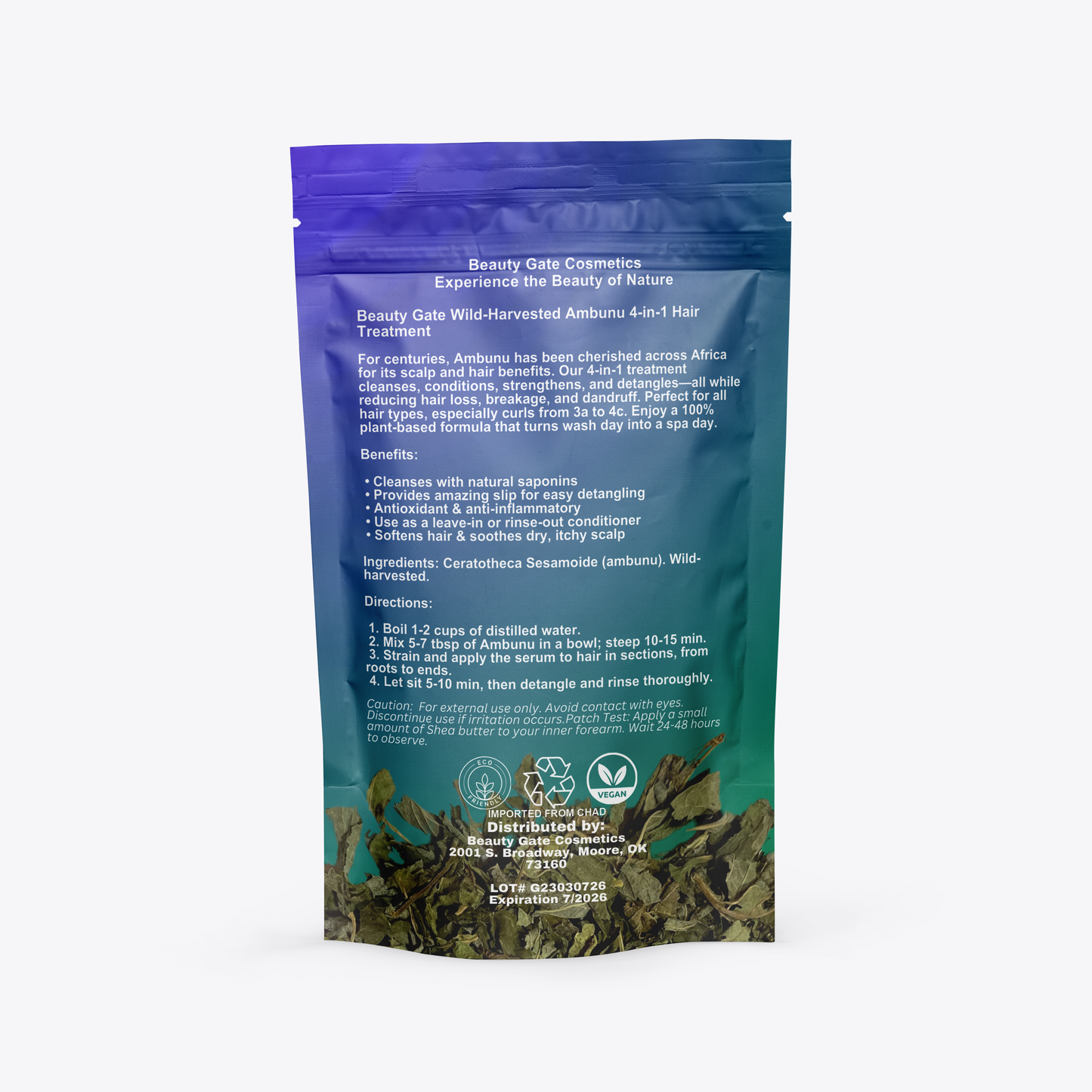Beauty Gate Wild-harvested Ambunu 4-in-1 Hair Treatment