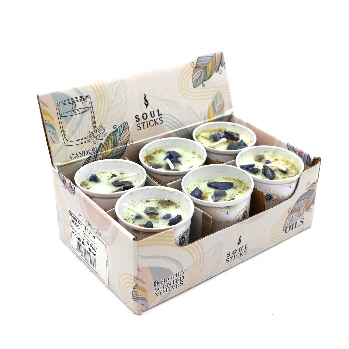 Evil Eye Scented Votive Candles (6)
