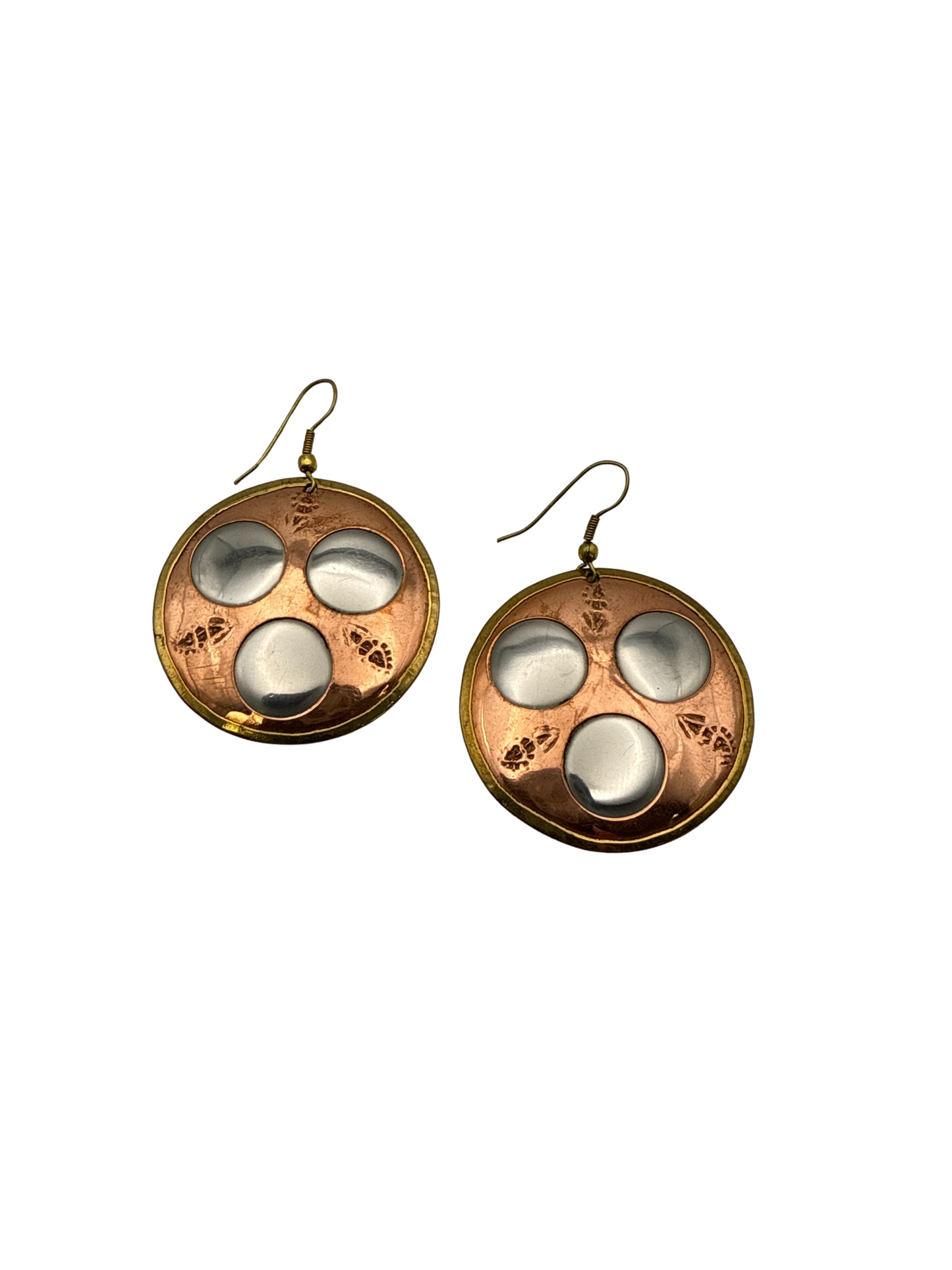Boho Brass Earrings