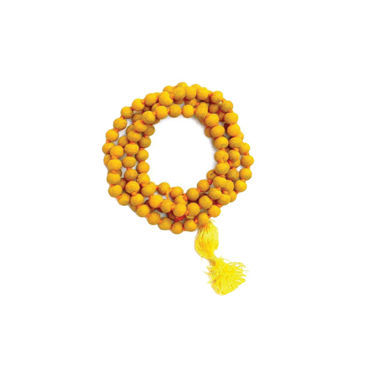 Haldi Mala Beads