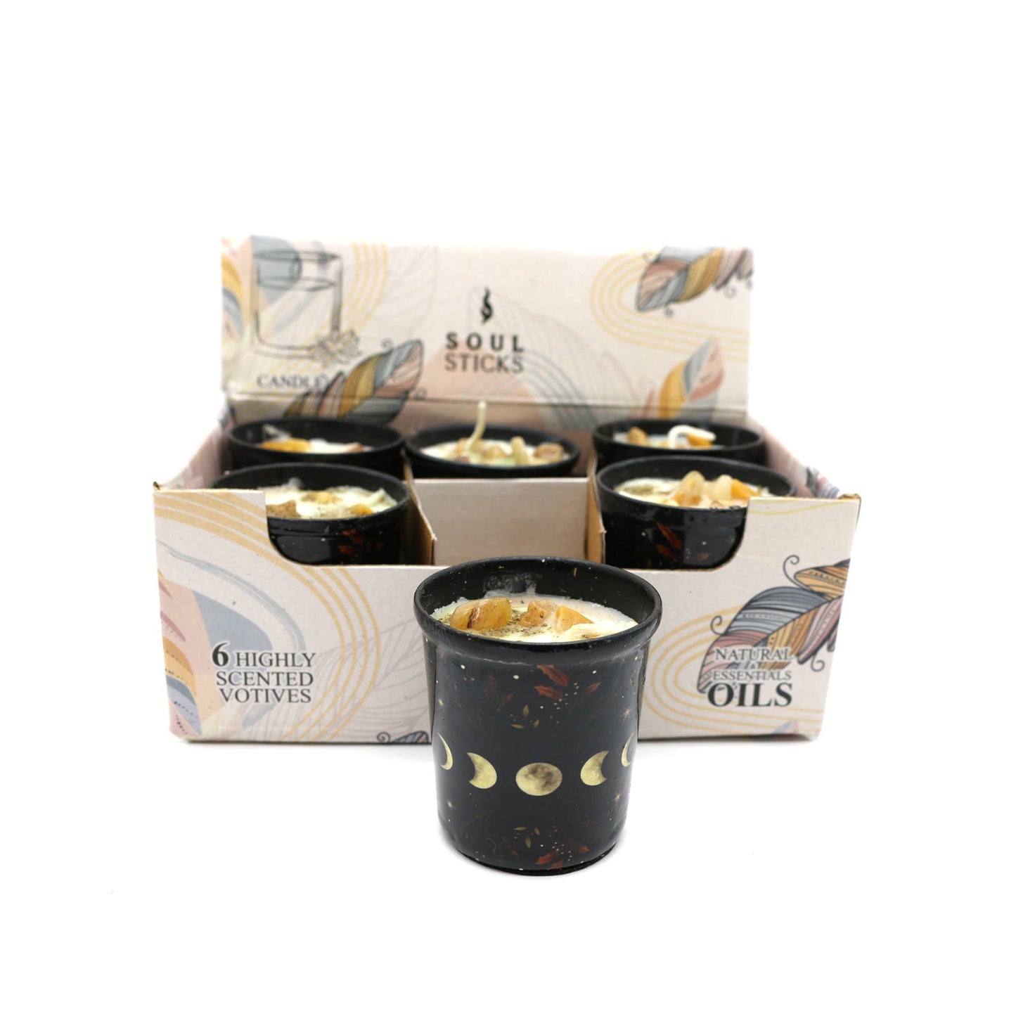 Moon Stages Scented Votive Candles (6)