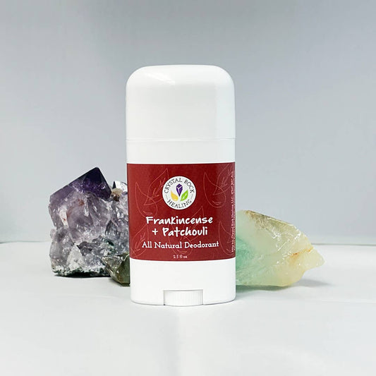 All Natural Deodorant- Frankincense & Patchouli 2.5oz