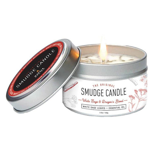 Soul Sticks - Dragon's Blood Sage Smudge Candle (3.5 oz)