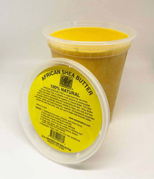 100% African Shea Butter Yellow 32 oz