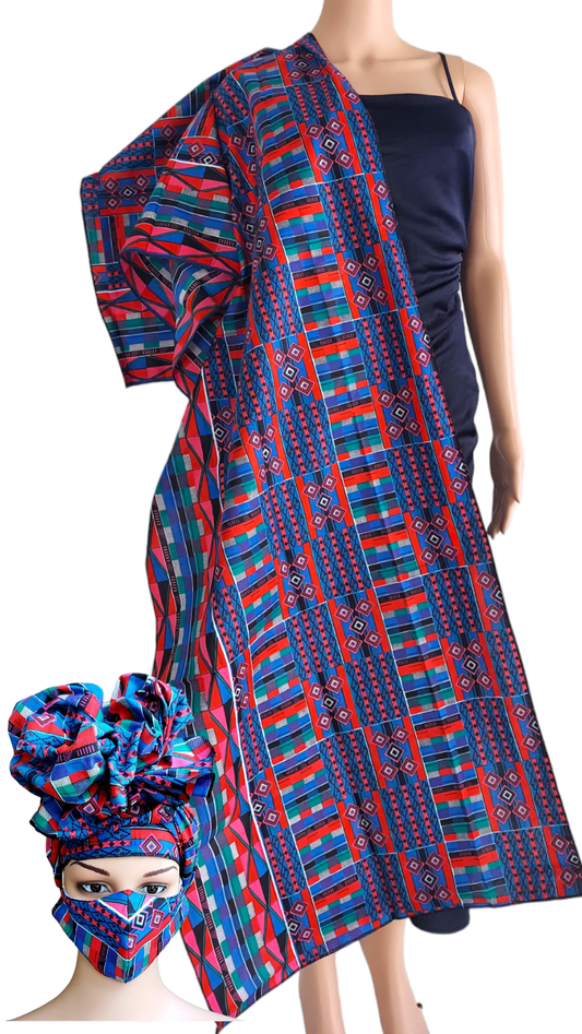 Scarf Headwrap/ African  Print6