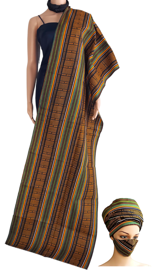 Scarf Headwrap/ African  Print4