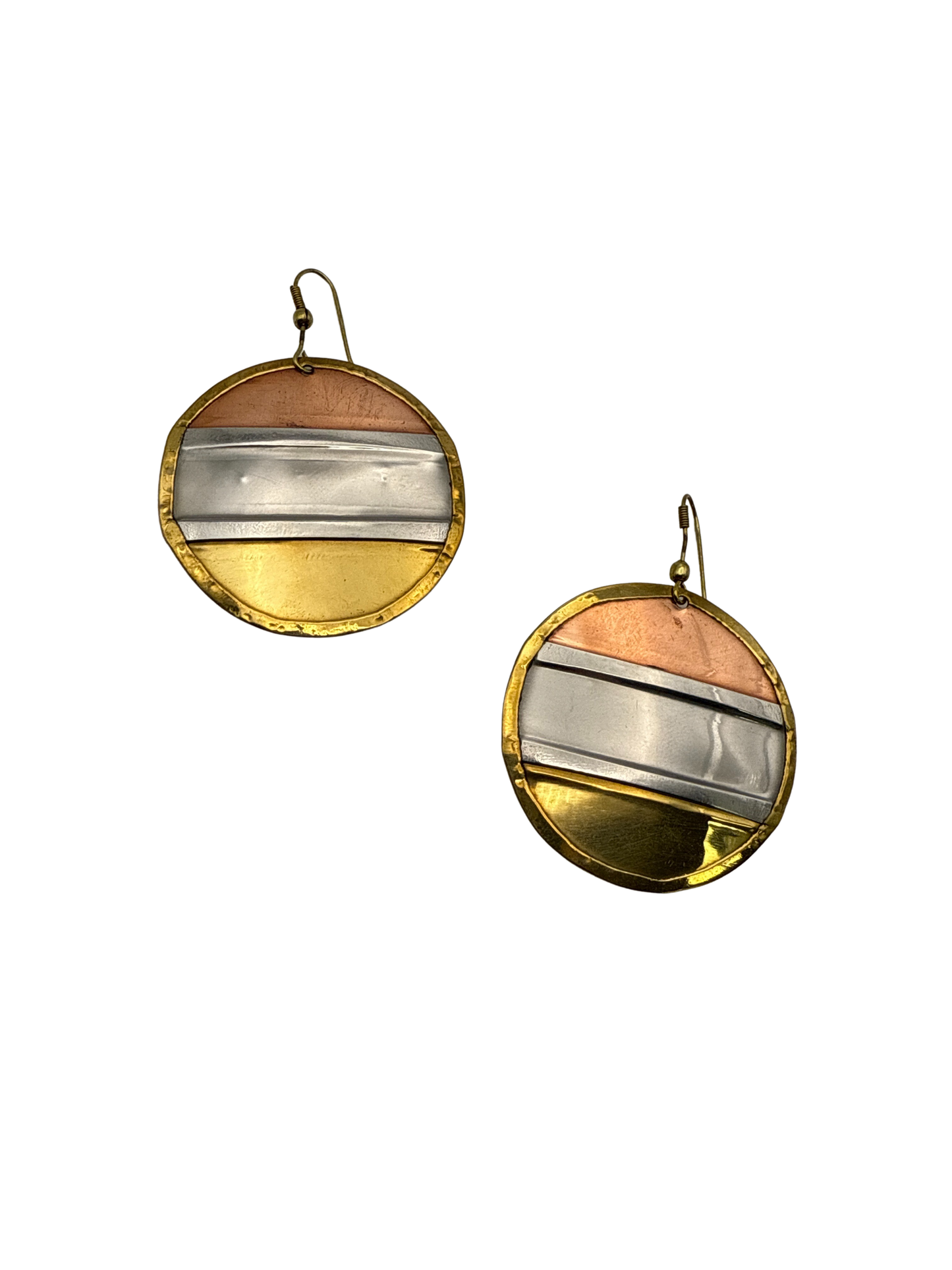 Boho Brass Earrings