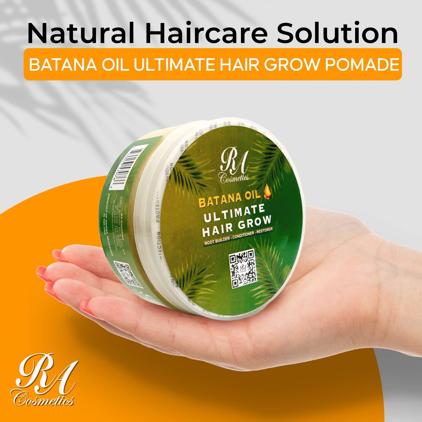 Batana Oil Ultimate Hair Grow - Daily Use - 8oz