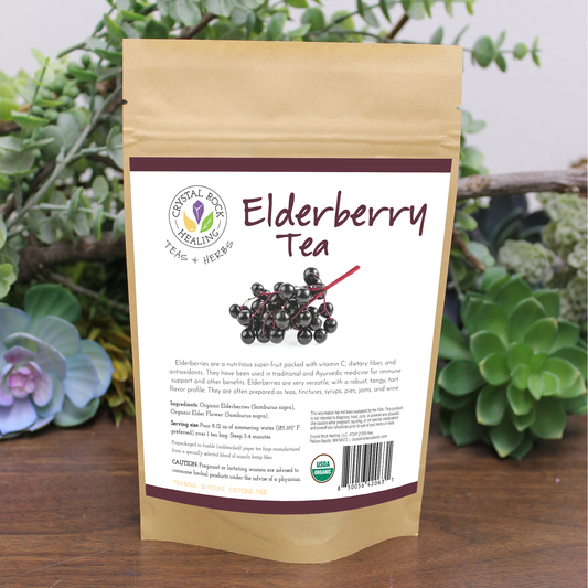 Elderberry Tea Bag 20ct Organic