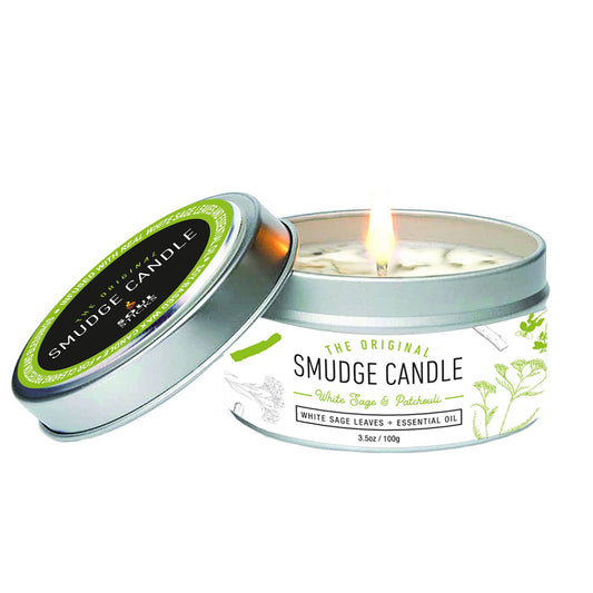 Soul Sticks - Patchouli Sage Smudge Candle (3.5 oz)