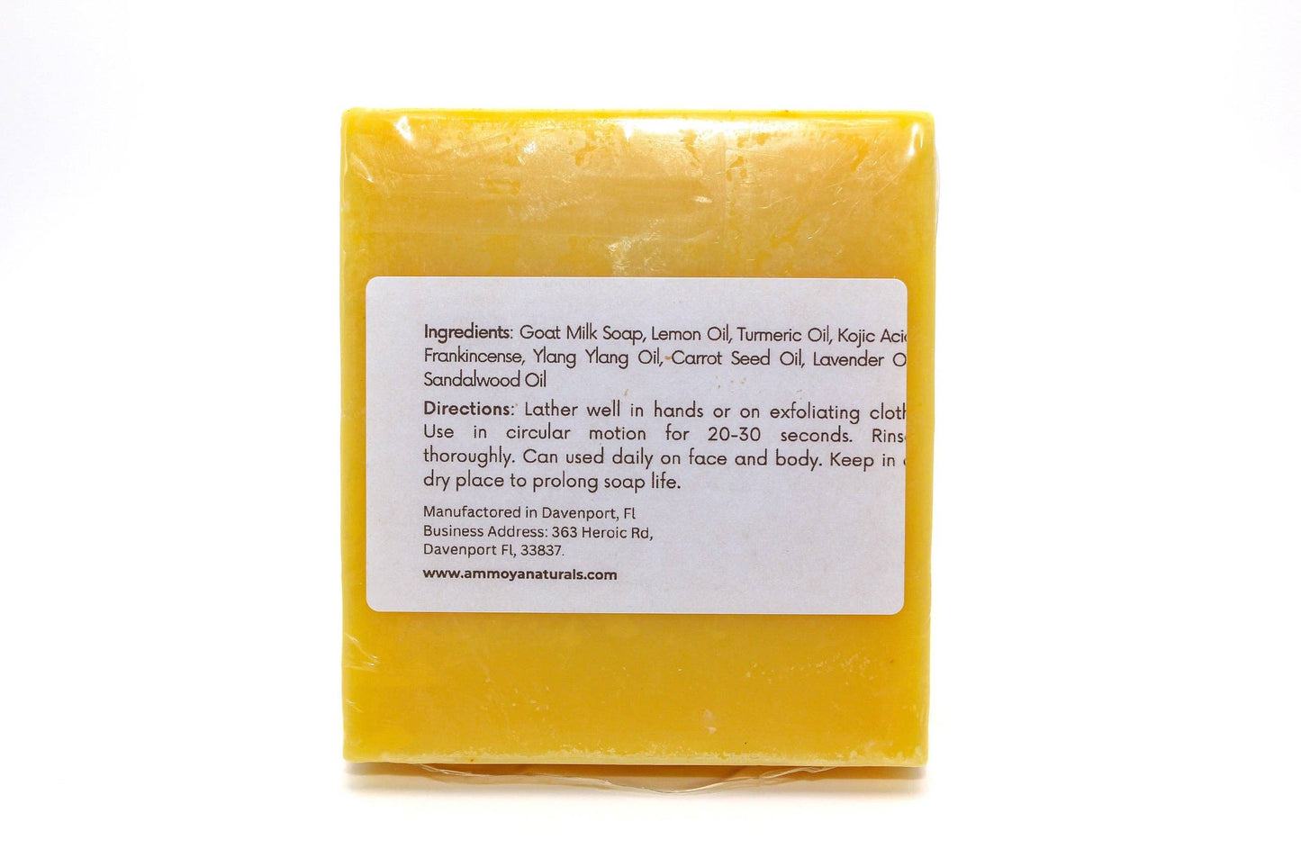 Lemon Kojic Acid Skin Brightening Soap