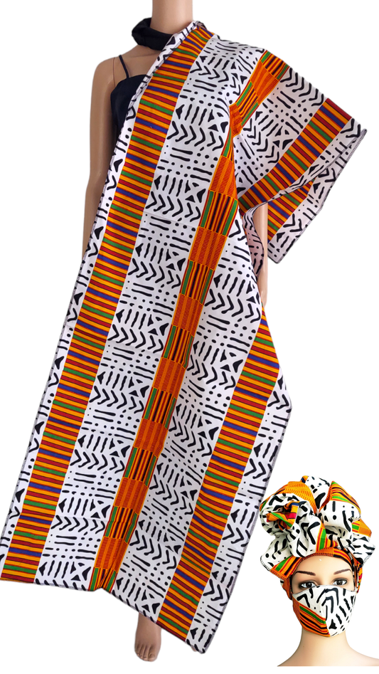 Scarf Headwrap/ African  Print1